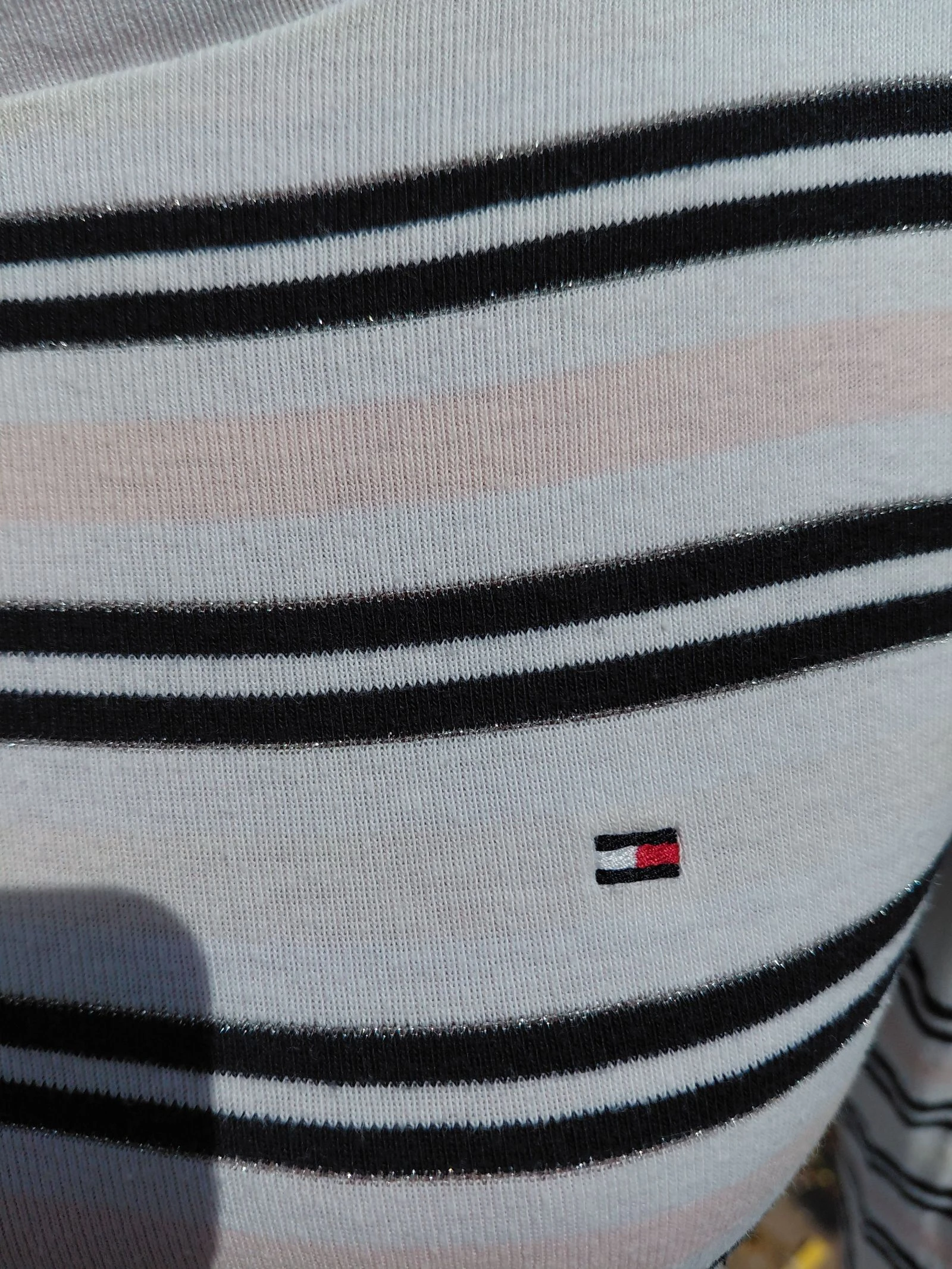 Camiseta de mangas compridas Tommy Hilfiger listrada - Tamanho S – photo 2